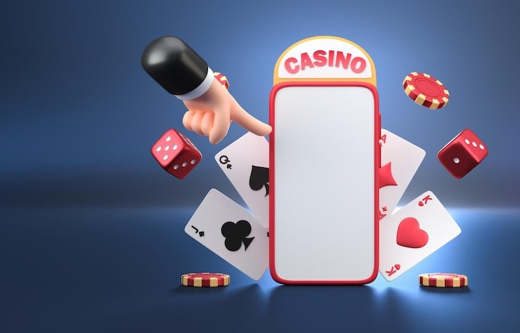 Meja roulette dengan roda berputar dan layout taruhan